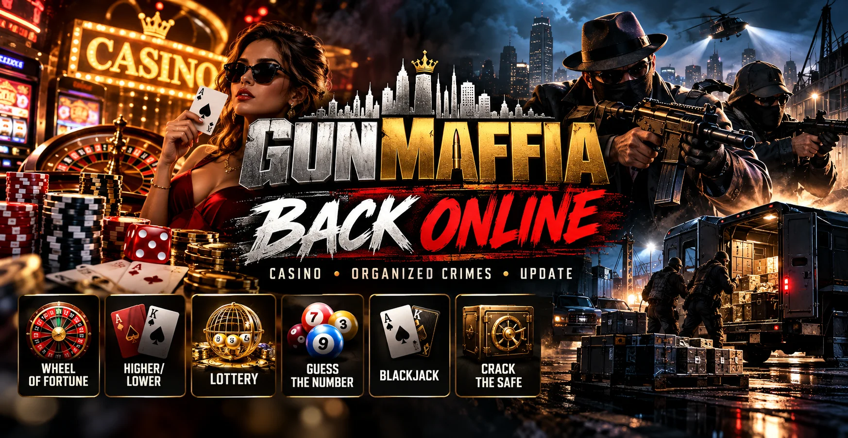 GunMaffia Back Online After Downtime and Major Update